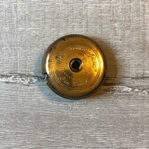 Vintage Brass Tape Measure